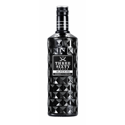 Bild von Three Sixty Vodka Black 42% 0,7L