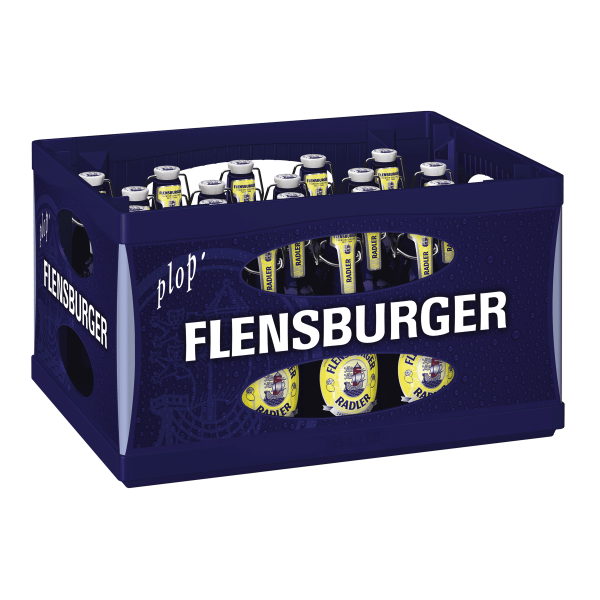 Bild von Flensburger Radler Bügelverschluss  20 x 0,33L