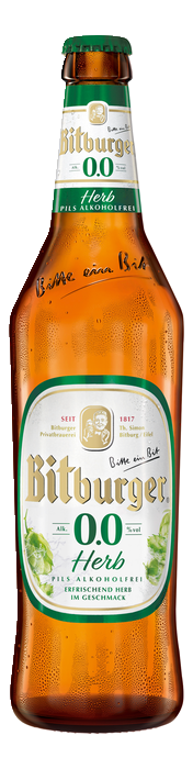 Bild von Bitburger Herb 0,0%    20x0,5l