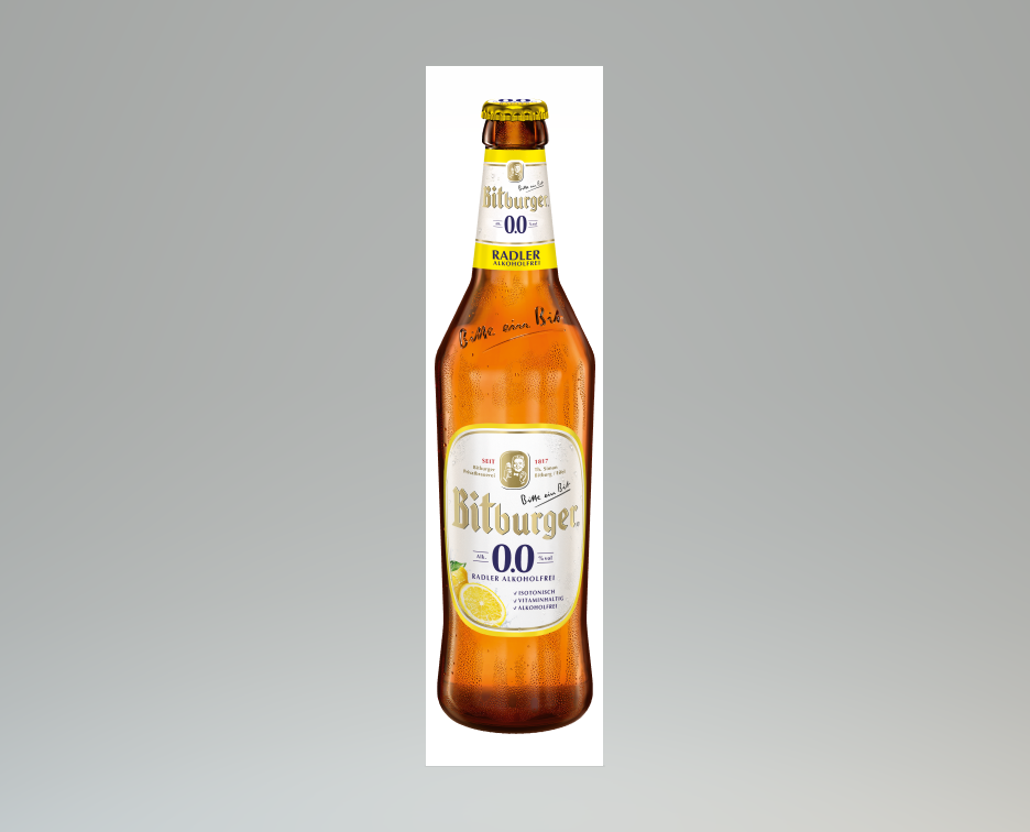 Bild von Bitburger Radler 0,0%  20x0,5l