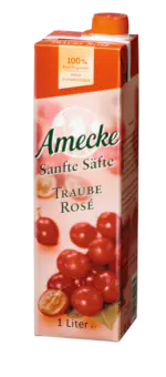 Bild von Amecke Sanfte Säfte Traube rose 1L