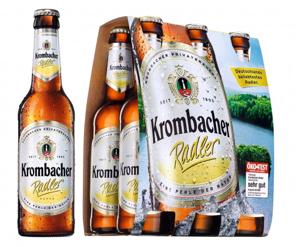 Bild von Krombacher Radler  6 x 0,33L