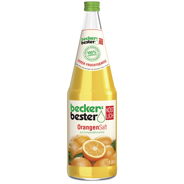 Bild von becker's bester Orangensaft  1L