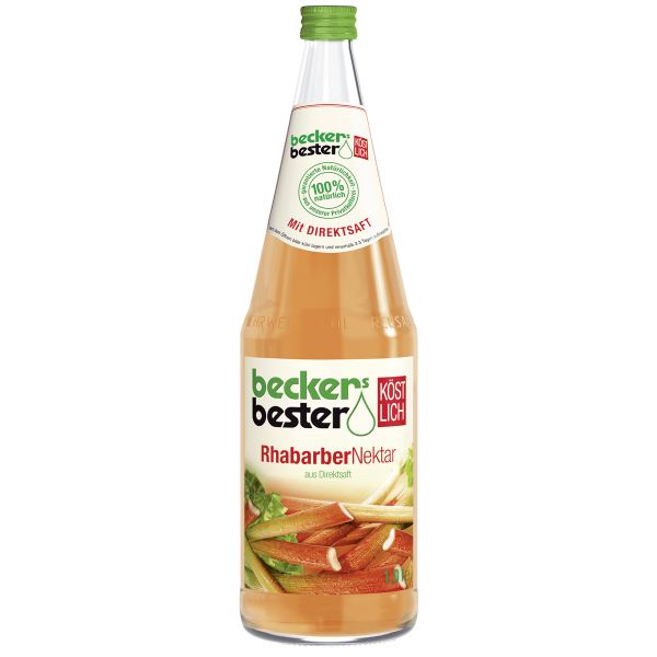 Bild von becker's bester Rhabarber Nektar  1L