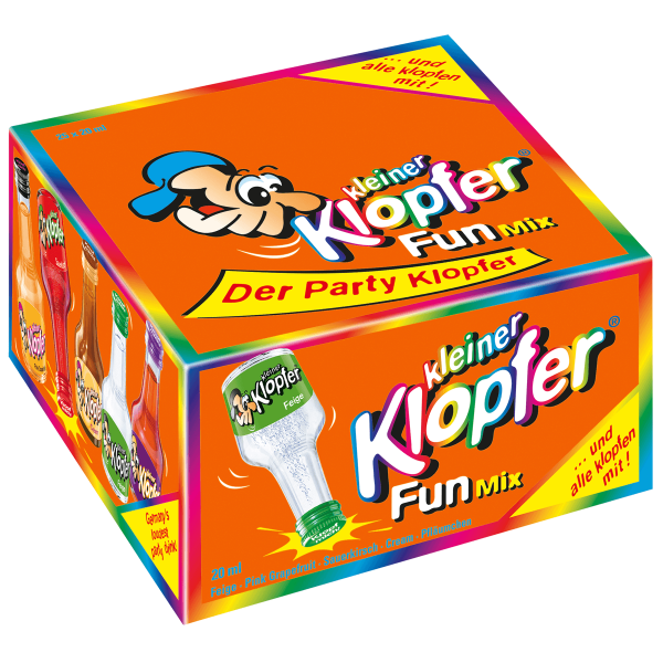 Bild von Kleiner Klopfer Likör Mix 5-fach 25x20ml