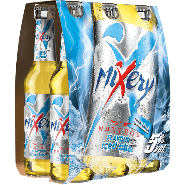 Bild von Mixery Nastrov Flavour Iced Blue  6 x 0,33L